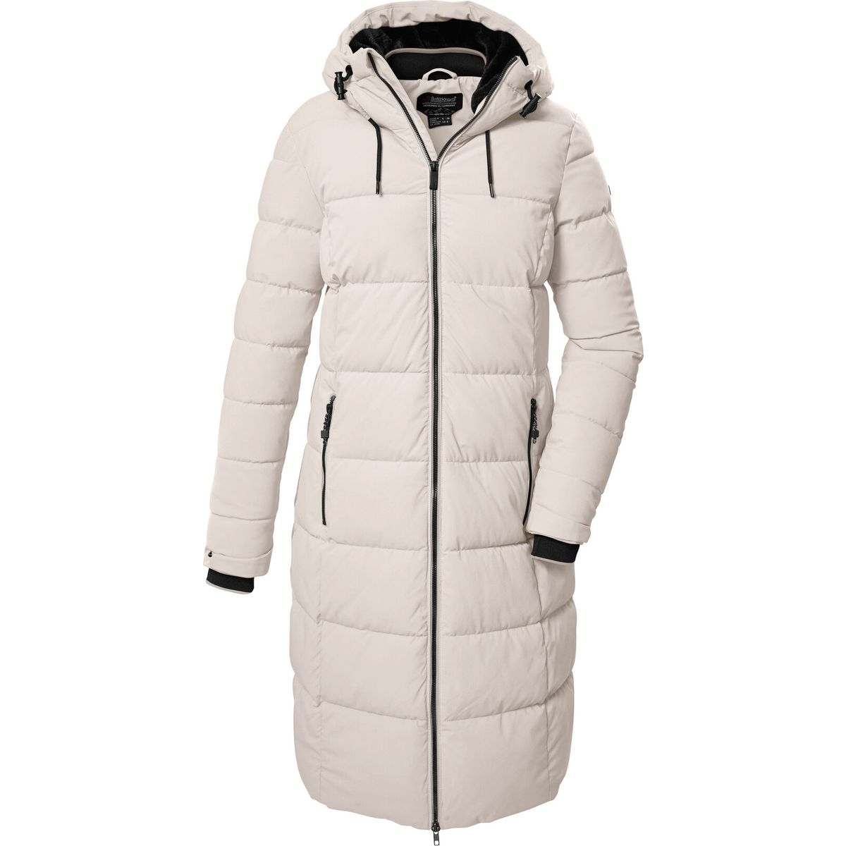 killtec KOW 56 Women Quilted Coat weißer sand (00308) 50 41810-000-00308-50