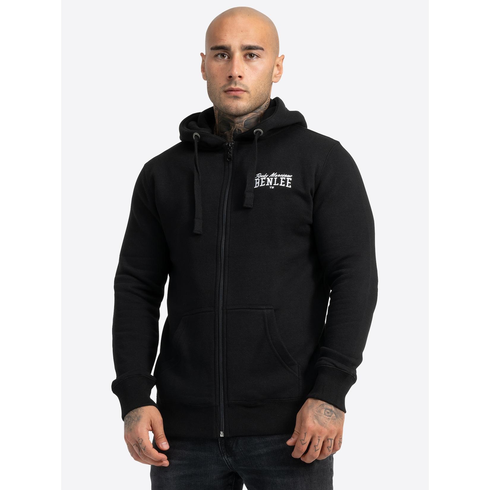 BENLEE Herren Kapuzensweatjacke mit Reißverschluss schmale Passform CHEST LOGO