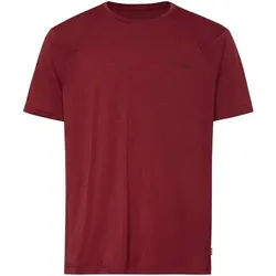 VAUDE Herren Shirt Me Essential Wool T-Shirt, Größe XXL in Rot Rot