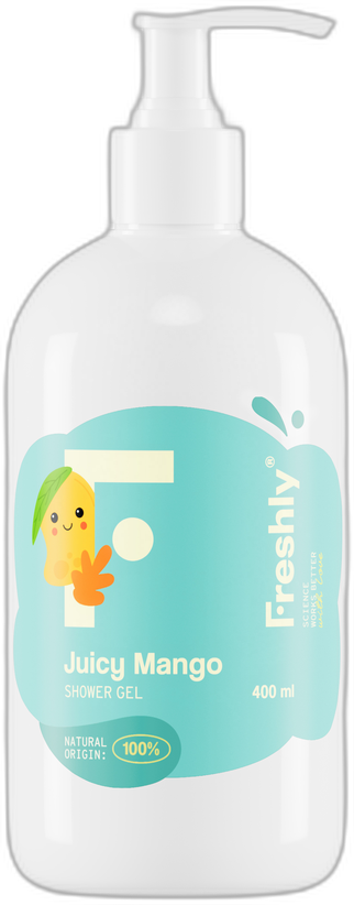 Freshly Cosmetics Saftiges Mango-Duschgel 400 ml