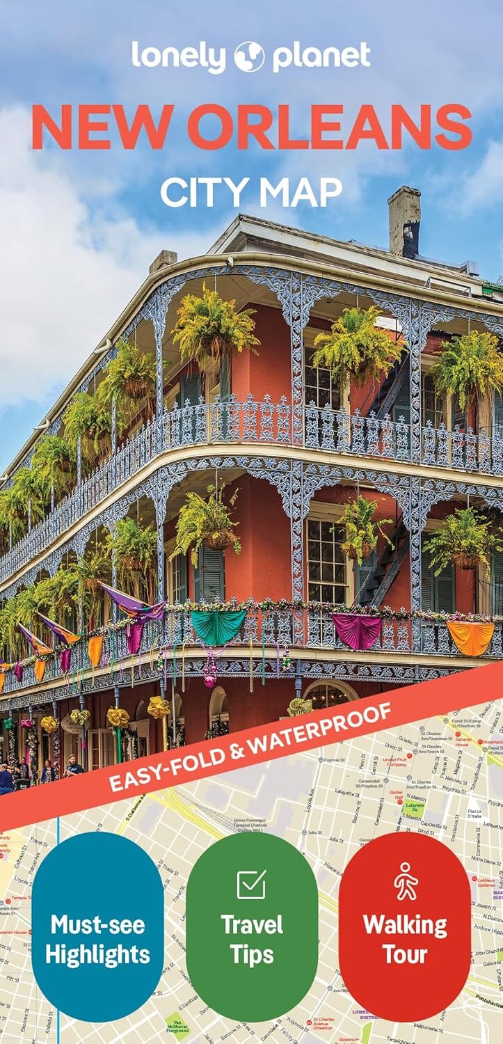 Lonely Planet EN Plan de ville (en anglais) - New Orleans   Lonely Planet