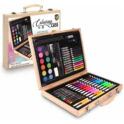 Grafix, Malstifte, Wooden Colouring Case - 180 pcs (150088) (180x)