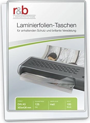 LMG 100 Laminierfolien matt für A3 80 micron