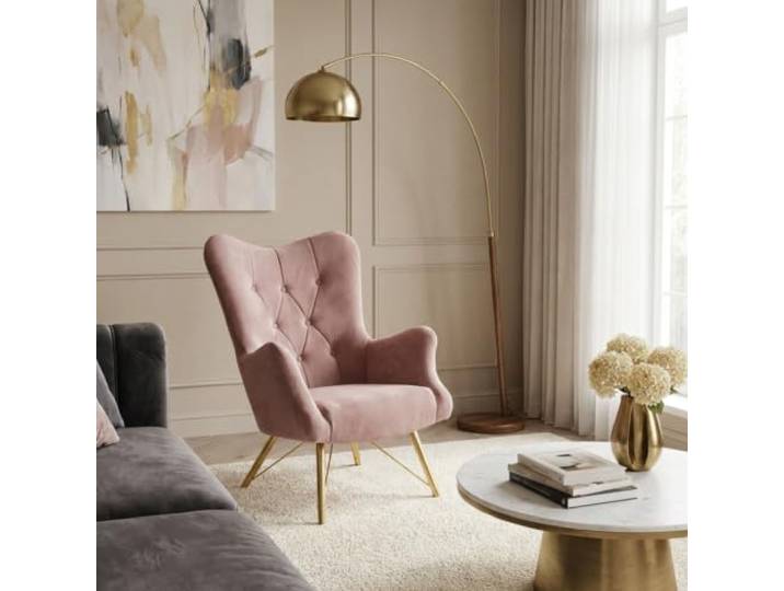 Family Meble Sessel Luna – skandinavischer Sessel – Variante Royal 308