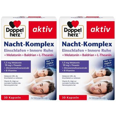 Doppelherz Nacht-Komplex Kapseln 2x 2x30 St