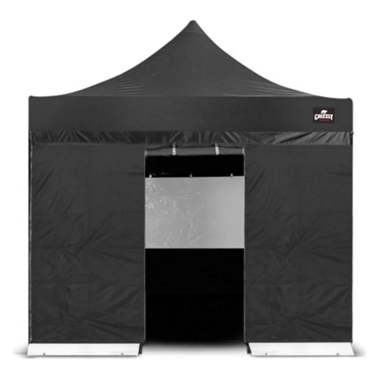 Grizzly Outdoor GOWZ3IZ Seitenwand Eingang schwarz 3m (58238895)