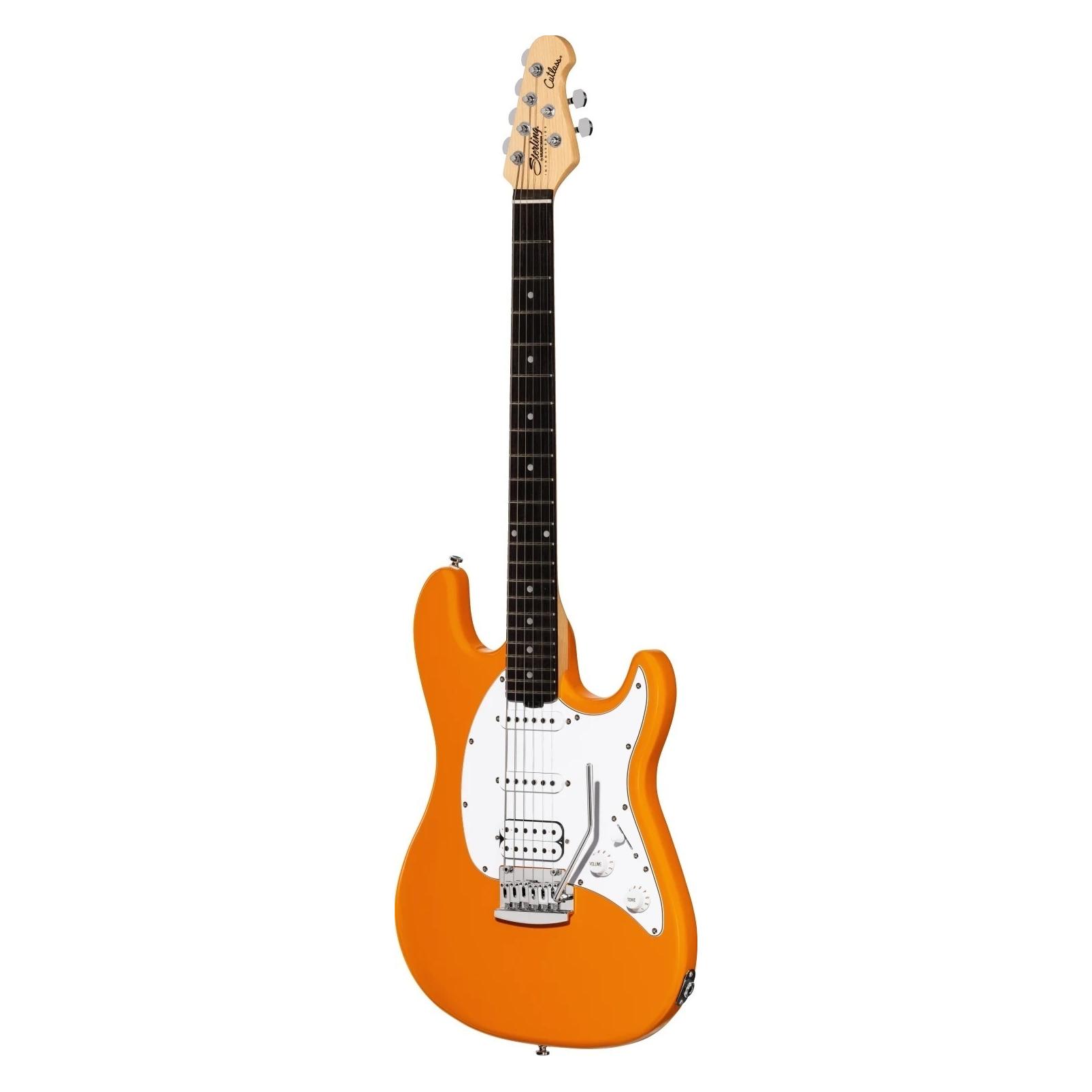 Sterling Cutlass CT20HSS E-Gitarre, Sunrise Orange (E-Gitarre, Maple, Poplar, Rosewood) (78126364)