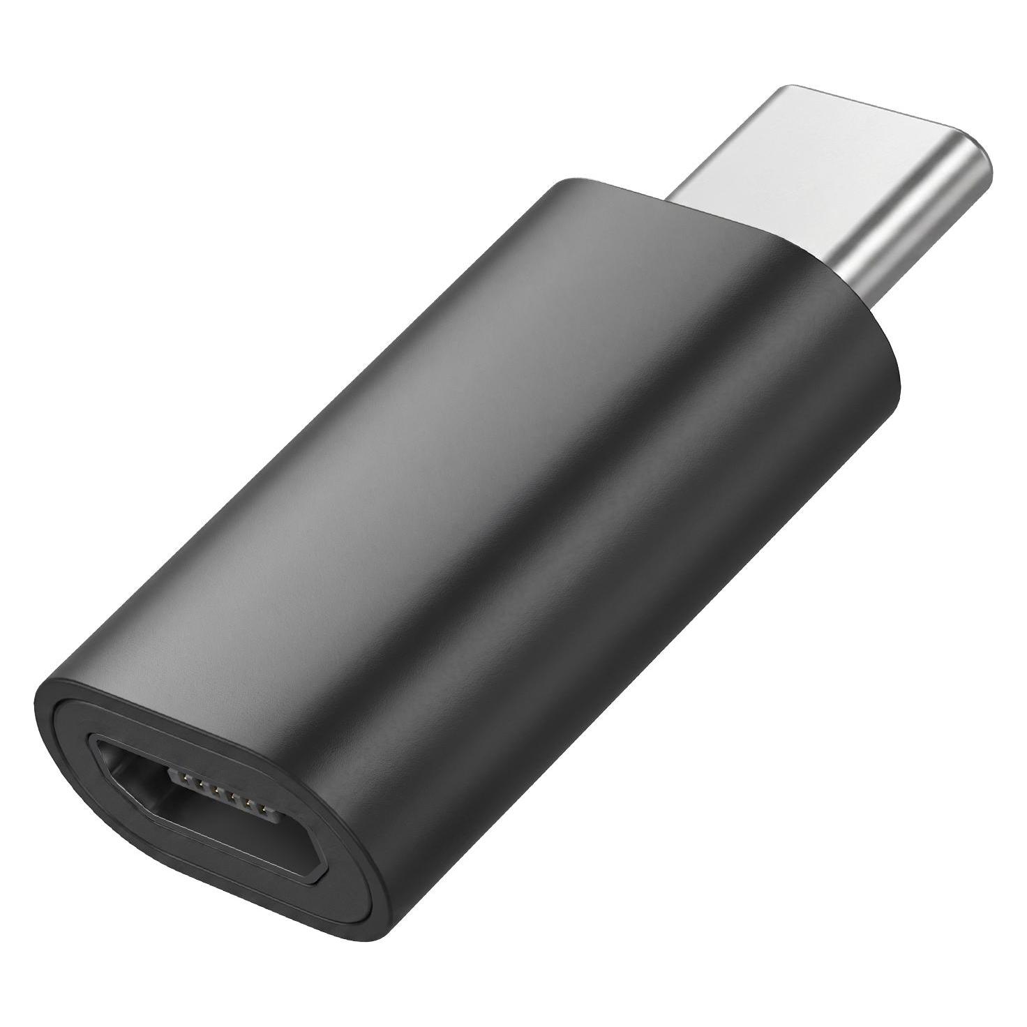 Blue Star Premier Converter Blue Star Adapter Micro USB to Type C Blue Star - black (Micro USB, USB-C) (ADA-BSTAR-M2C-BK)