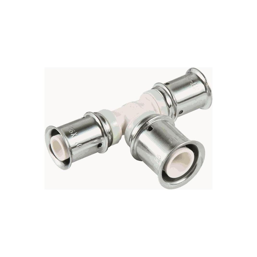 Multitubo Press-T-Stück reduziert aus PPSU 25x16x25mm (55041)