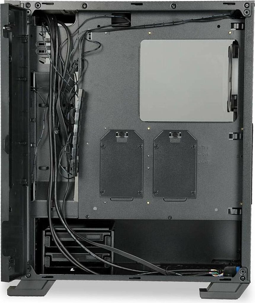 iBox OW4 Midi-toren Gaming PC behuizing, Zwart, ATX