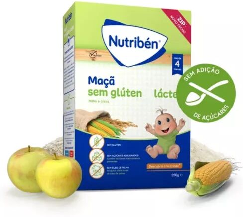 Nutribén Papilla de Manzana Sin Gluten 600g