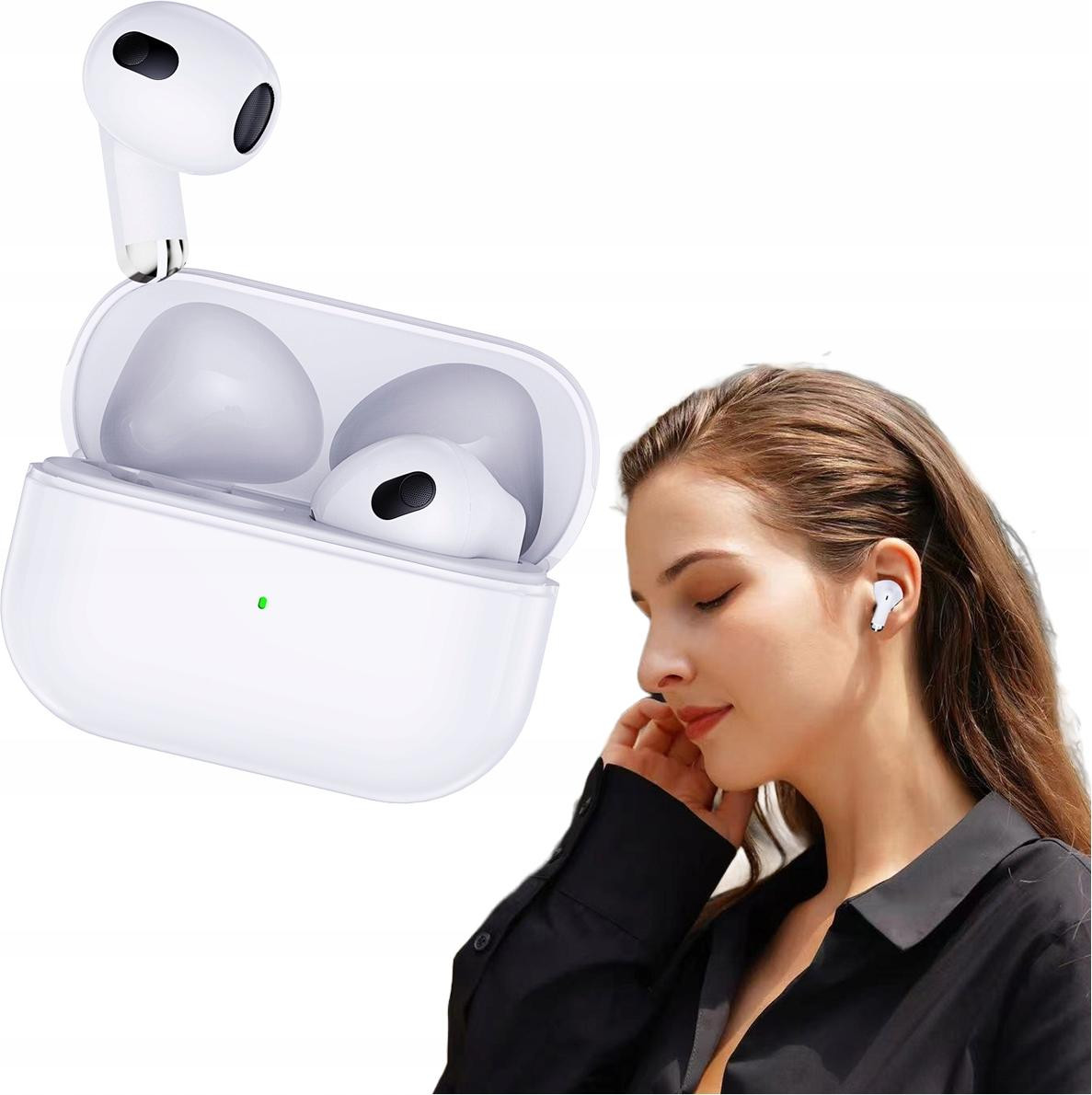 Swissten Minipods Bluetooth-oordopjes TWS wit 54200200
