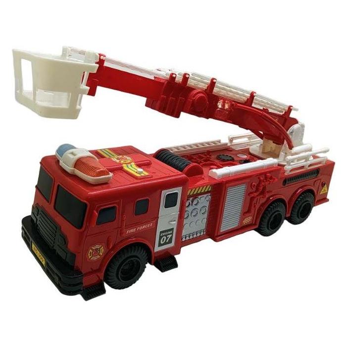 Free Wheel Fire Car With Light sound Ba (999B-14B)