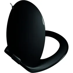 VitrA Istanbul WC-Sitz 166-070-109 schwarz, ohne LED Sitz-Beleuchtung, mit Absenkautomatik, Scharniere Kunststoff