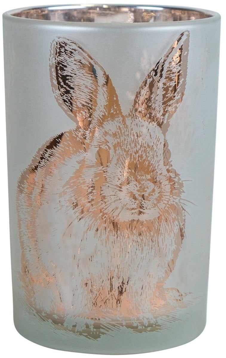 Mars & More Theelichthouder Konijn Brons Large 18 cm