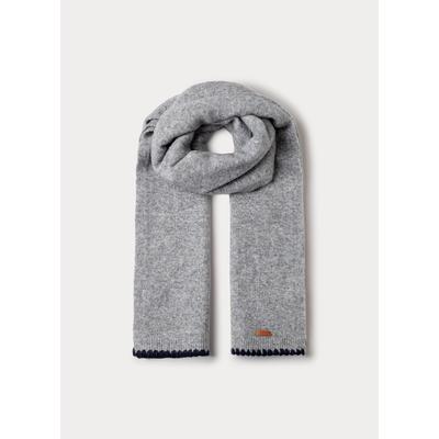 Schal PEPE JEANS "FAINE SCARF", Damen, grau (marl grau), Strick, Materialmix, Modetücher Schal, aus fein gestricktem Materialmix