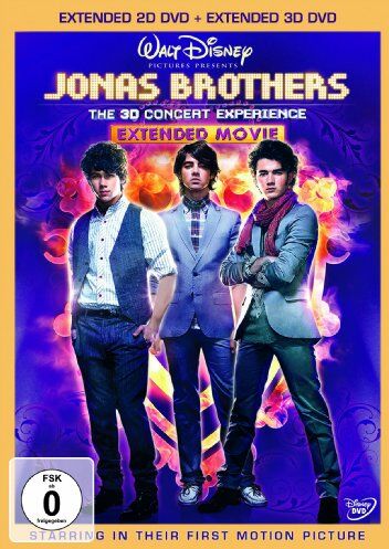 Bruce Hendricks - Jonas Brothers - Das ultimative 3D Konzerterlebnis (Extended 2D DVD + Extended 3D DVD) [Limited Edition] - Preis vom 09.10.2026 07:28:09 h