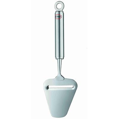 Käsehobel RÖSLE, silber (edelstahlfarben), L:24cm, Edelstahl 18/10, Küchenreiben, Schneider für Hart- und Schnittkäse, spülmaschinengeeignet