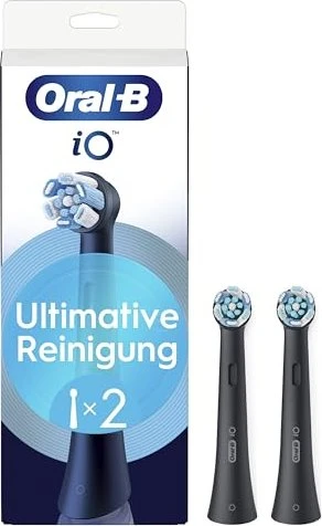 Oral-B Aufsteckzahnbürste 8700216373807 / iO Ultimative Reinigung Doppelpack Schwarz