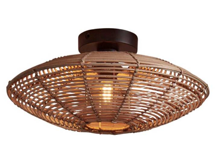 GOOD&MOJO Deckenlampe Tanami Scheibe S Natur