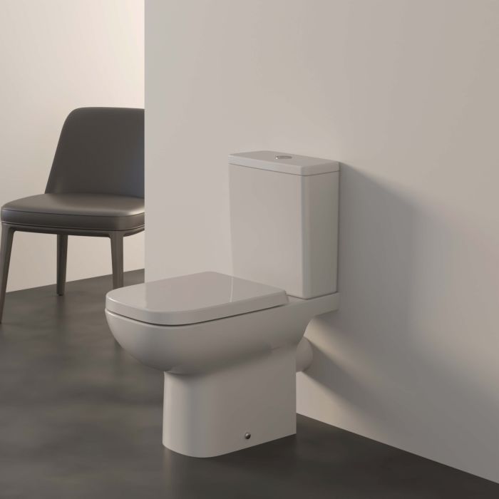 Ideal Standard life A Standtiefspül-WC T472101 zur Kombination, ohne Spülrand, weiß
