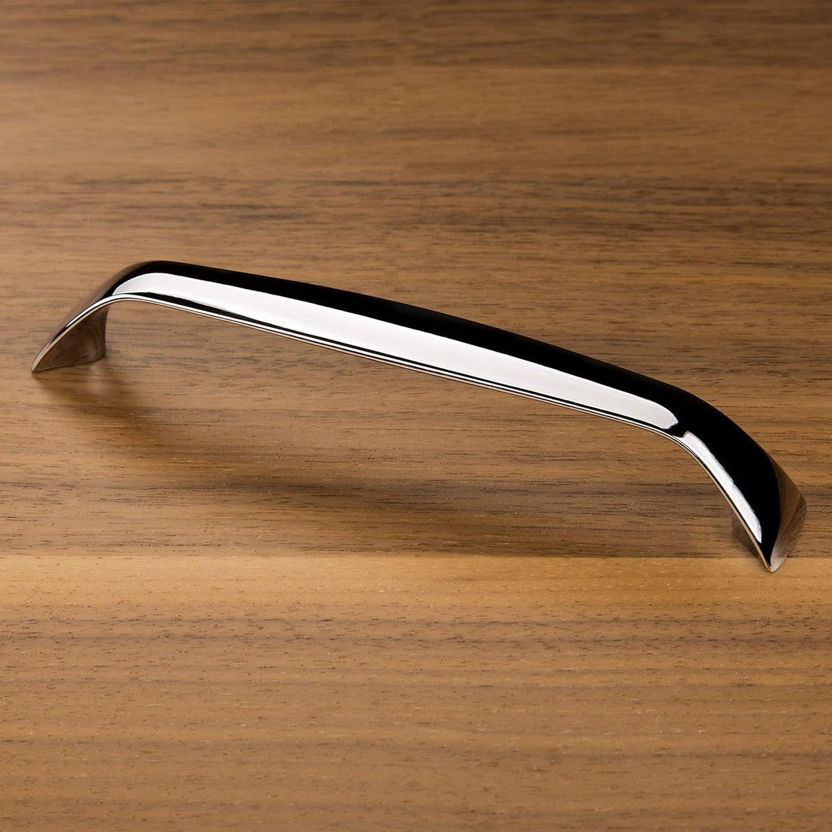 Chroom Meubelgreep Beugel voor Kasten en Deuren met 128 mm Boorgatafstand en 144 mm Lengte