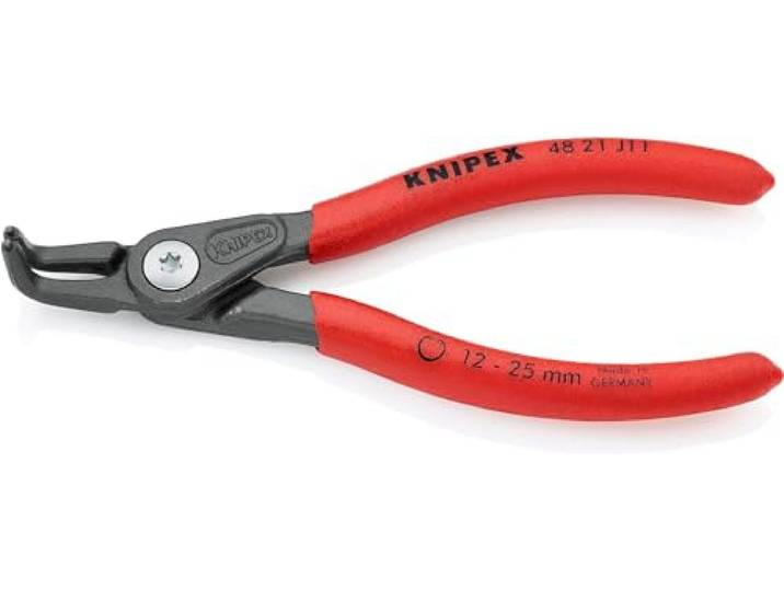 KNIPEX Precisie-borgveertang voor binnenringen in boringen, 48 21 J11