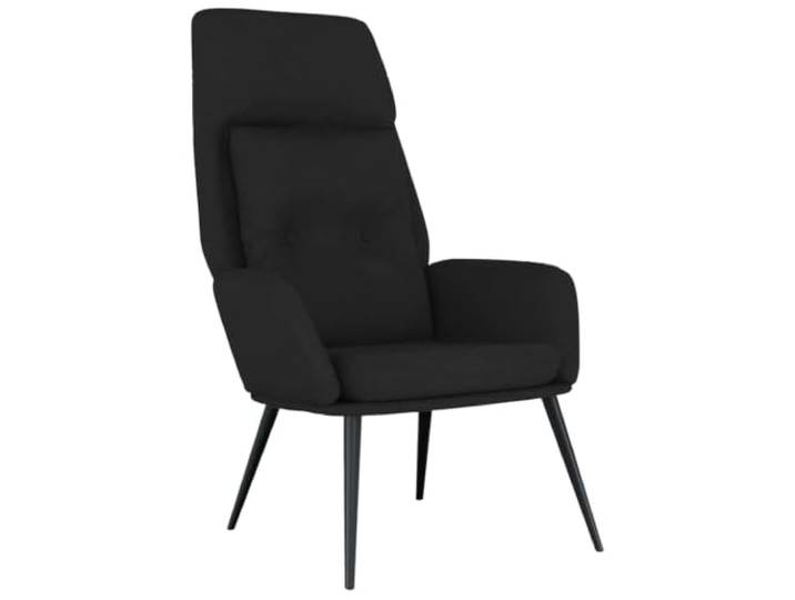 Heofavd Relaxsessel Schwarz Polstersessel mit Armlehne Wildleder-Optik