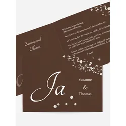 Einladungskarten Hochzeit selbst gestalten mit Spruch und Fotos im Onlinedesigner bei Meine-Kartenmanufaktur.de