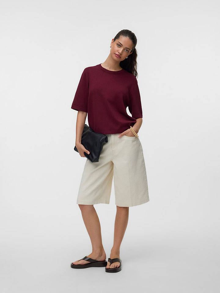 Vero Moda Pullover in Bordeaux - XS