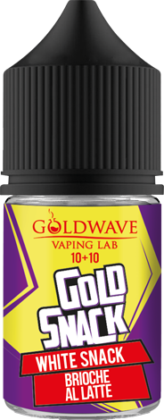 Goldwave White Snack Aroma Mini Shot 10ml Brioche Pan Di Spagna Latte
