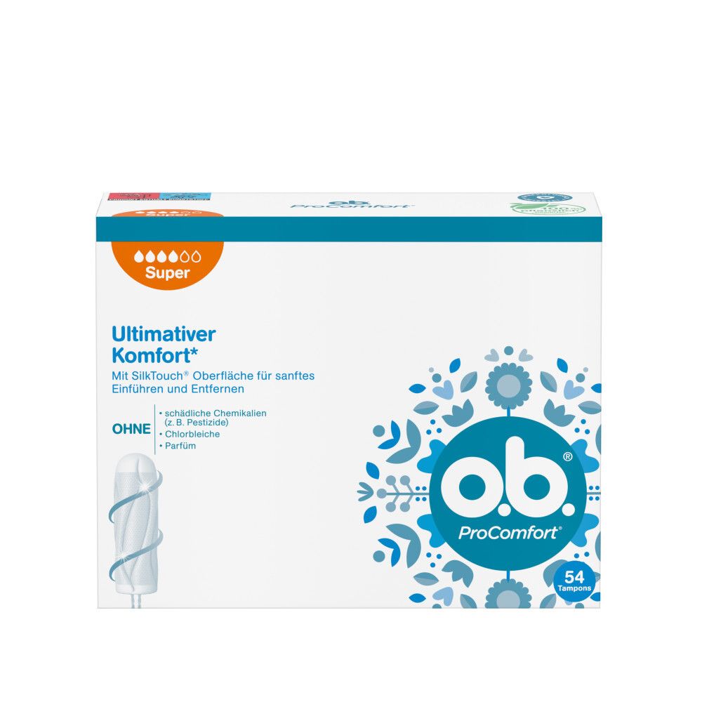 O.b. Tampons ProComfort super 54 St Tampon