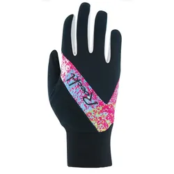 Roeckl Sports Eulach Langlaufhandschuhe Damen 9402 - black/pink splash 7