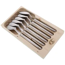JEAN DUBOST LAGUIOLE ménagère 97653 Set bestehend aus 6 Löffeln, Neutral.