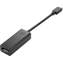 HP 4K@30Hz USB-C auf Displayport - Video Adapter | Schwarz - Neu