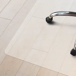Karat Bodenschutzmatte für Hartböden   Aus recyceltem PET   Transparent