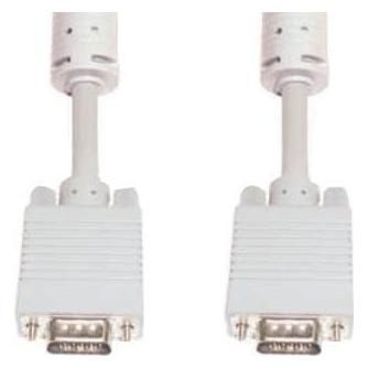 E+P HD15/HD15 10m 10m VGA (D-Sub) VGA (D-Sub) Weiss VGA-Kabel (10 m) (CC 256/10)