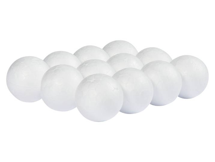 Glorex Styroporkugeln 3 cm 12 Stück