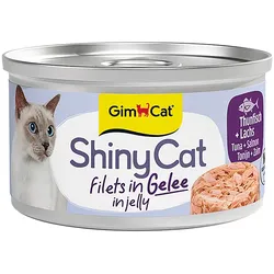 GimCat ShinyCat Jelly Thunfisch+Lachs 24x70 g