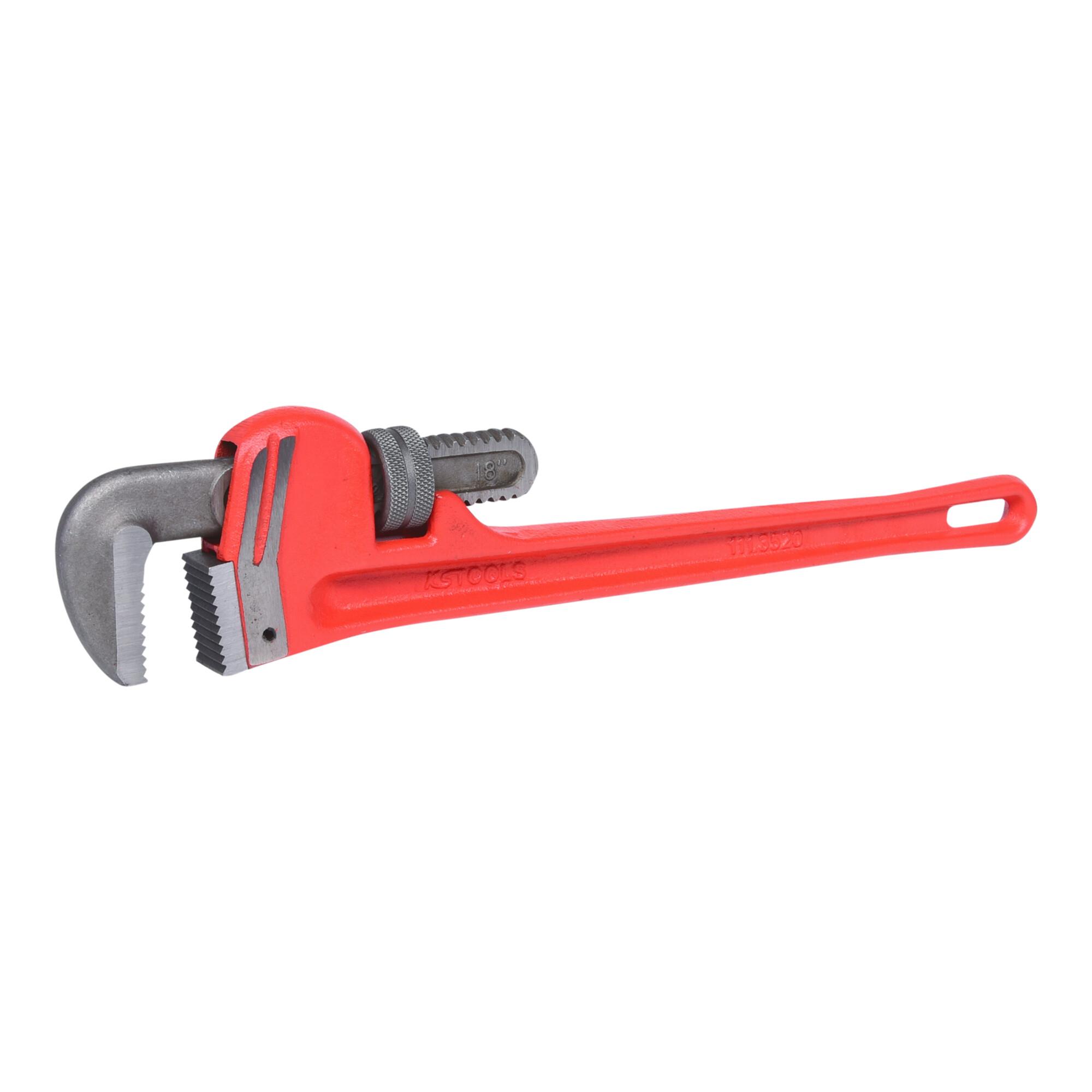 KS Tools Stahl-Einhand-Rohrzange, 450 mm (111.3520)