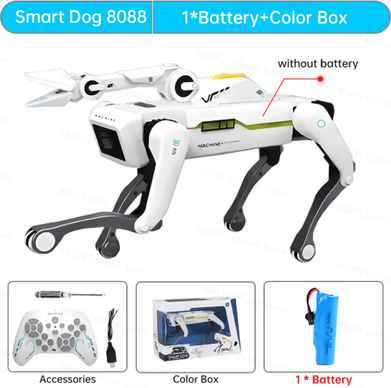 Inspire Picks Teeggi Intelligent RC Robot Dog Toy Multifunction Smart Bionic Mechanical Pet With Remote Control with Clip 1b Bx