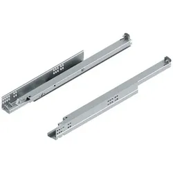 TANDEM plus für TIP-ON Vollauszug, Führung, 30 kg, NL=550 mm, für Kupplung, links/rechts, verzinkt