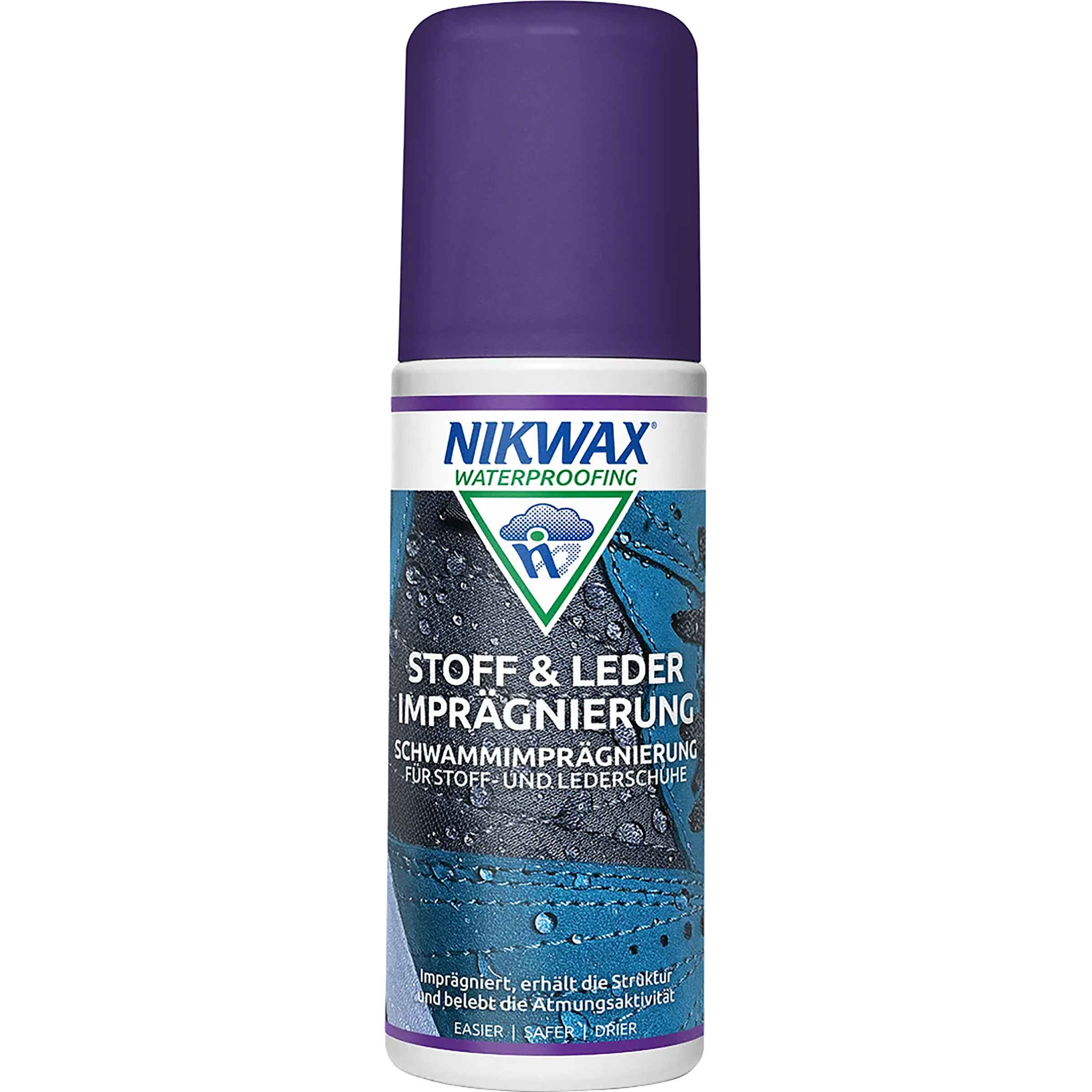 Nikwax Fabric & Leather Spray Schuhpflege lila Größe 125ML