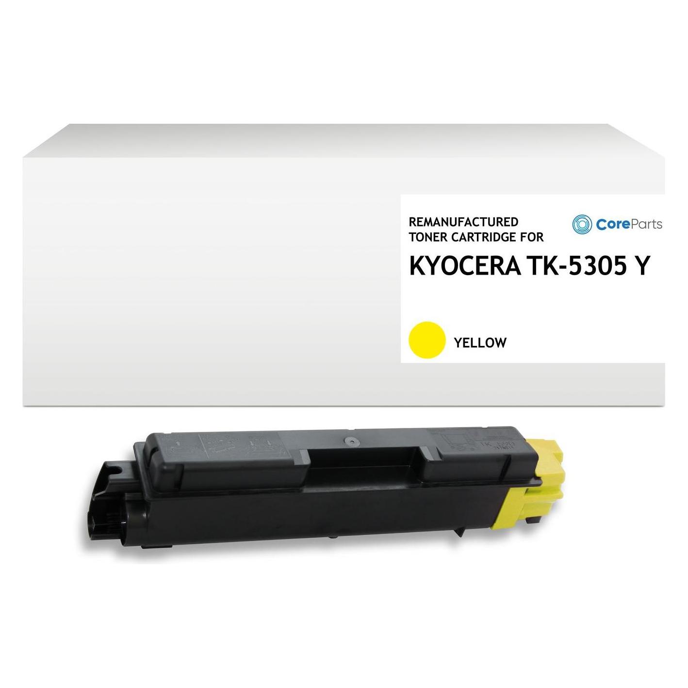 CoreParts Toner kit YellVE + waste box (QI-KY2085Y)