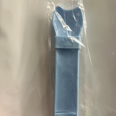 Multisell Products Hub Cat Treat Feeder Spoon For Lickable Cat Treats Squeeze Dispenser Feeding Tool blue