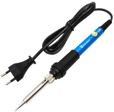 Uplift Essentials Digital Soldering Iron Kit With Adjustable Temperature And Display For Electronic Repairs 110v Us Plug 60w Set 1