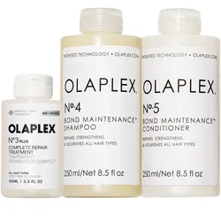 600ml Olaplex Pflege-Trio-Set (No.3PLUS 100ml + No.4 250ml + No.5 250ml)