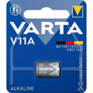 Varta Batterien V11A, Alkaline, 6V, 4 Jahre lagerfähig, A11 / MN11 / V11A, 1 Stück