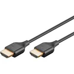 goobay HDMI-Kabel mit Ethernet 5m schwarz