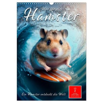 Was für ein Hamster (Wandkalender 2027 DIN A3 hoch), CALVENDO Monatskalender